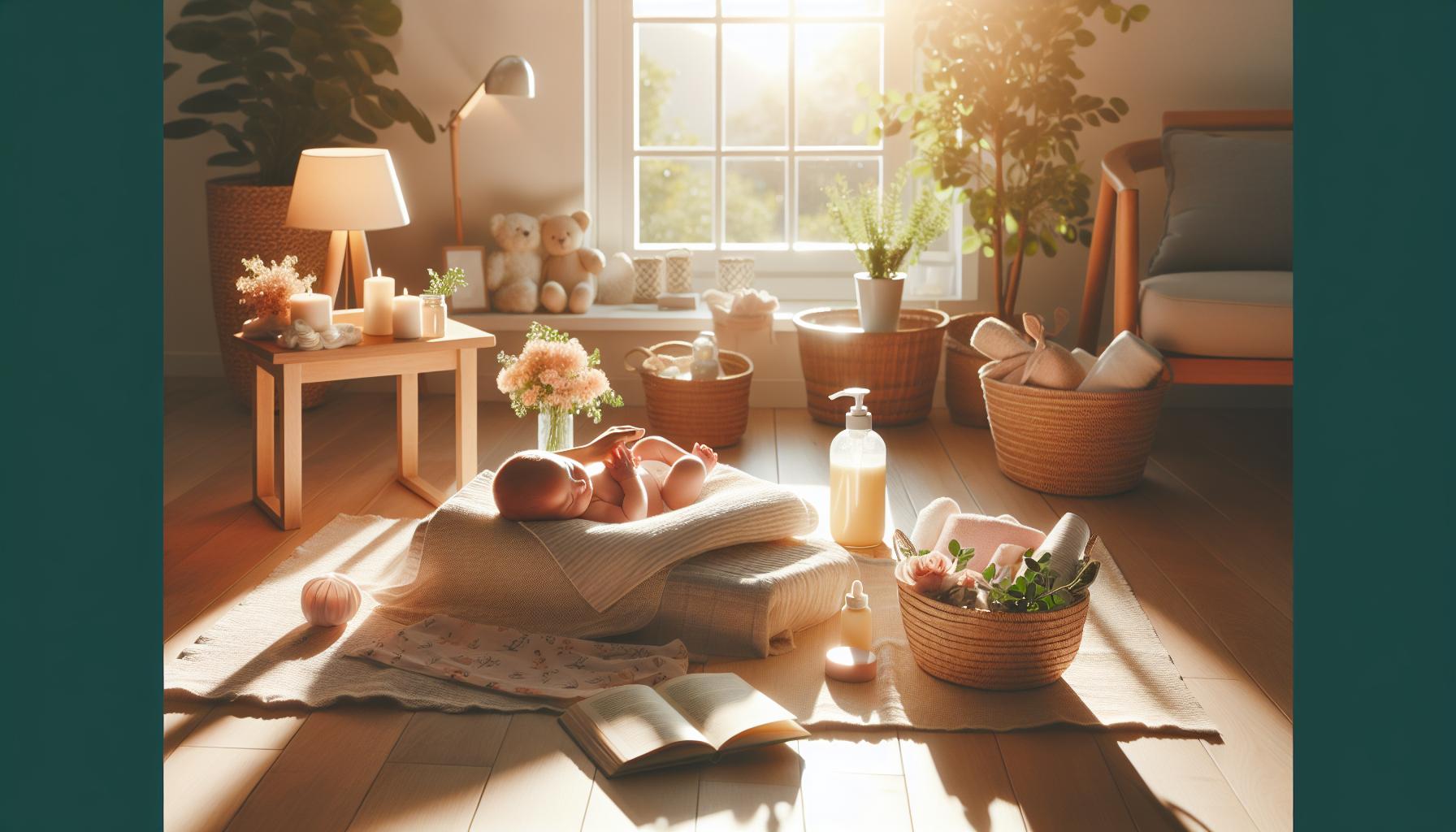 Creating a Comforting Healing Environment for New Moms