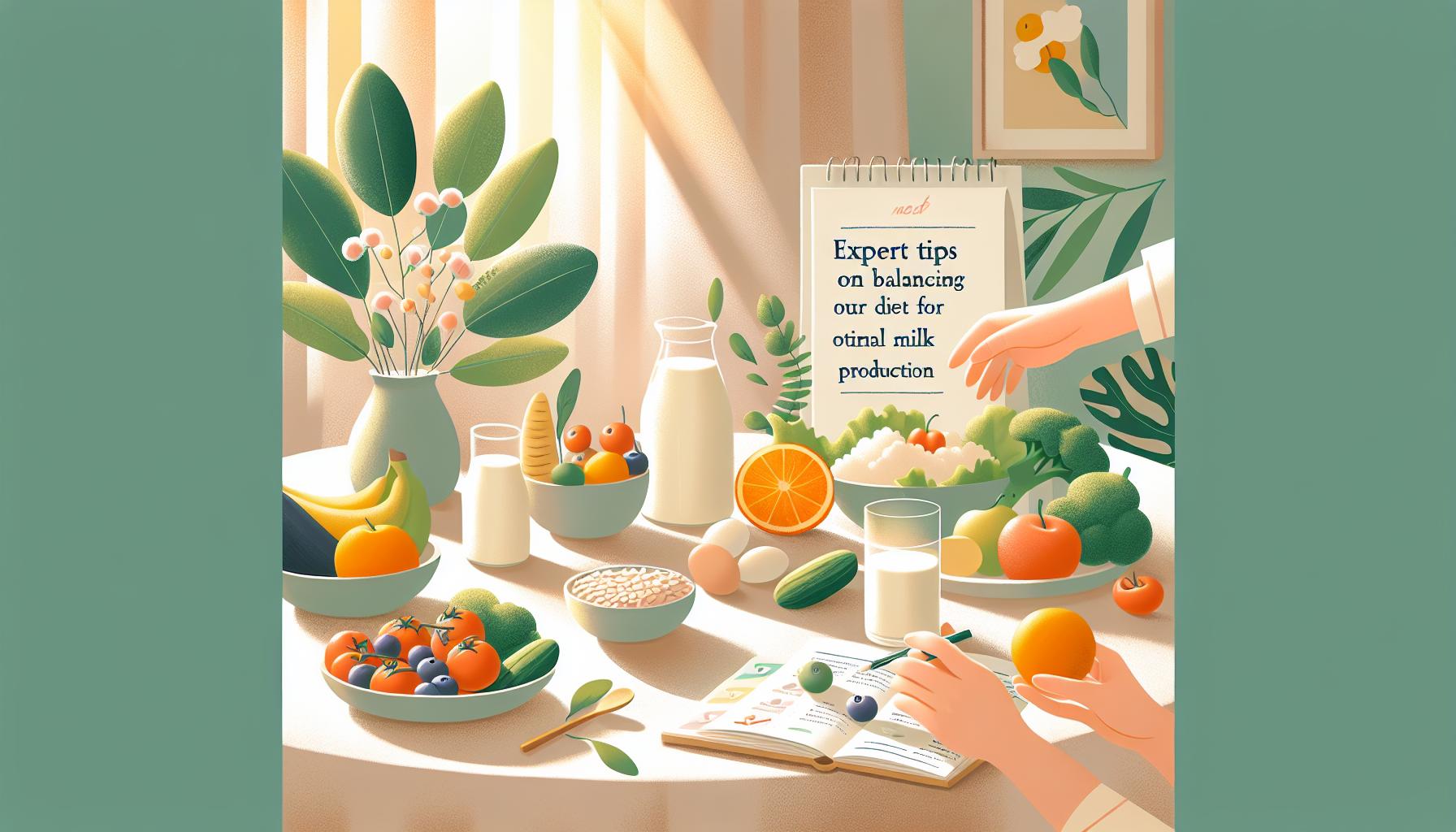 Expert Tips on Balancing Your Diet for Optimal Milk Production