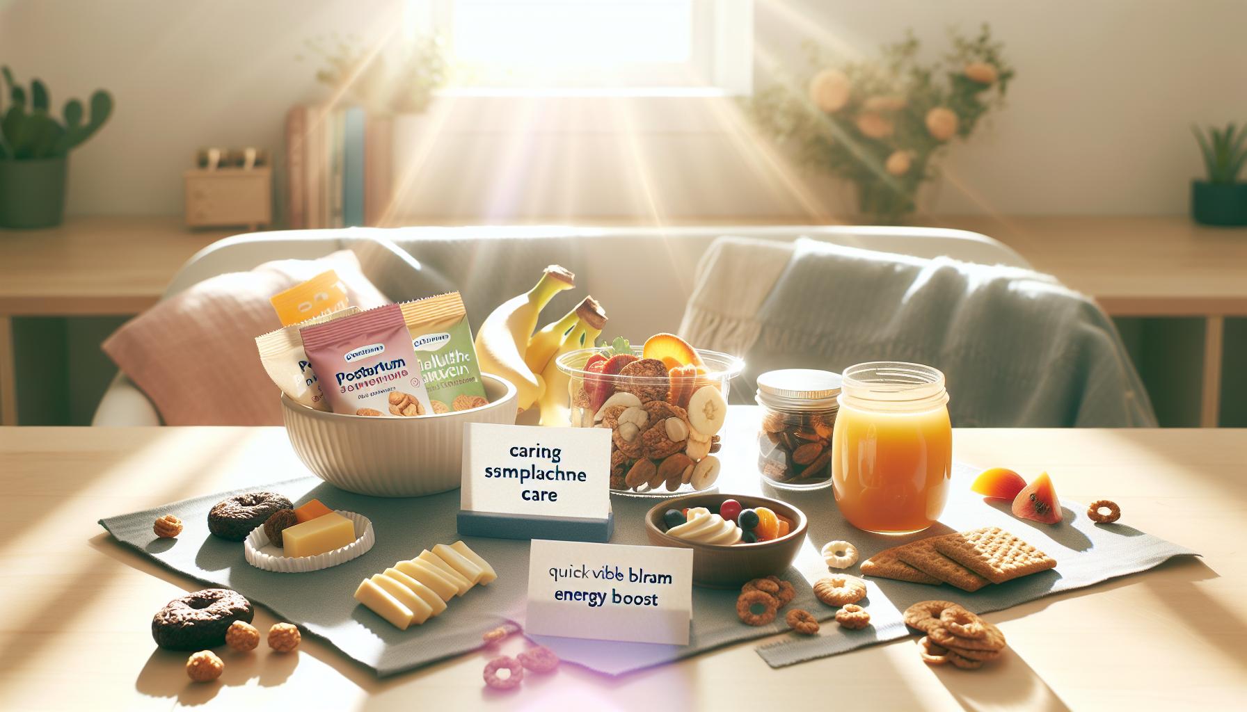 Healthy Snacks Postpartum: Quick Energy Boosts for Feeding Success