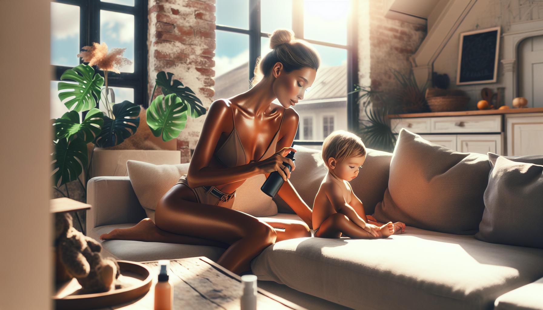 Understanding the Safety of Spray Tanning While Breastfeeding