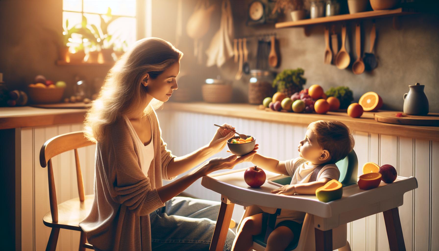 Postpartum Checklist PDF: Free Guide for New Moms Starting Baby Foods 1 The perfect Timing: When to Start Introducing Solid Foods
