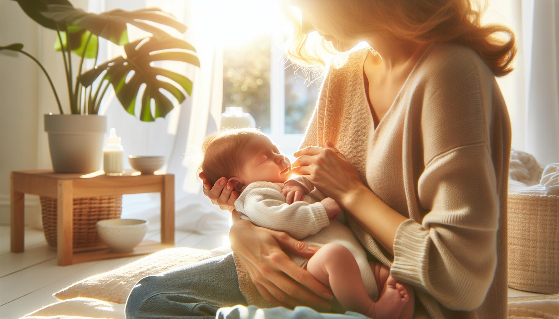 Postpartum Diapers vs Pads: Comfort While Making Baby's First Foods 4 Managing Discomfort: Practical Tips for New Parents