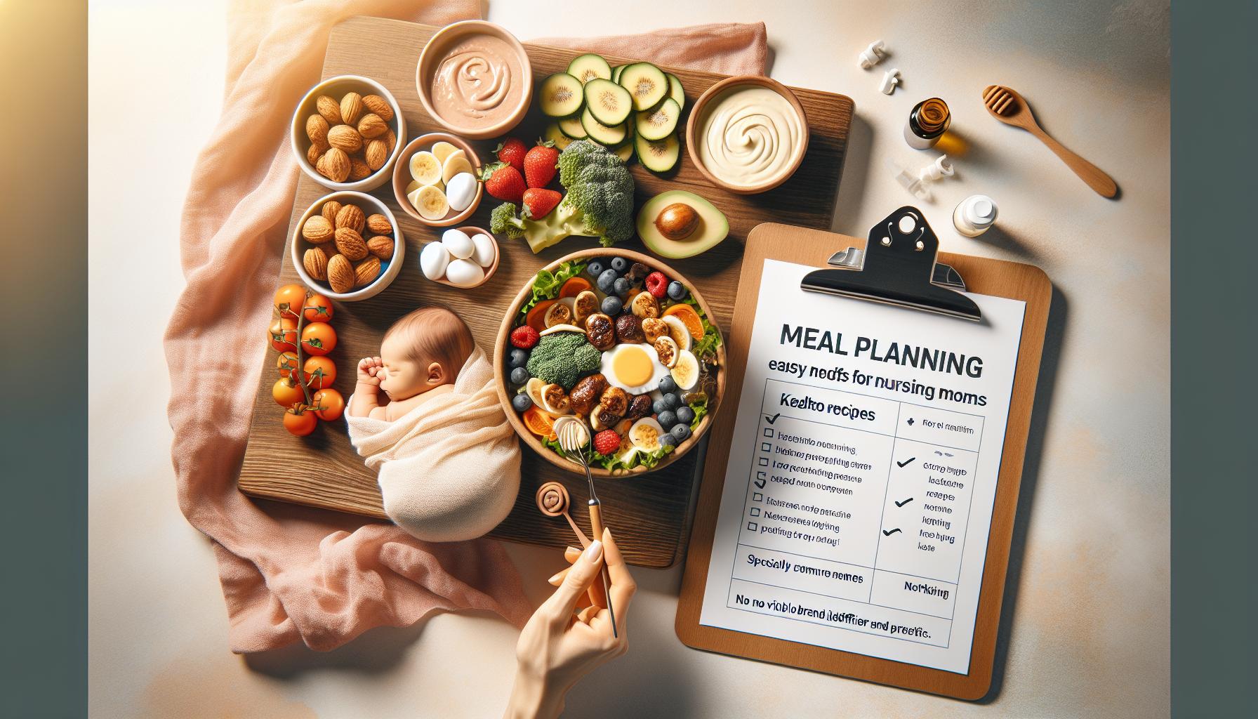 Meal Planning Made Easy: Delicious Keto Recipes for Nursing Moms