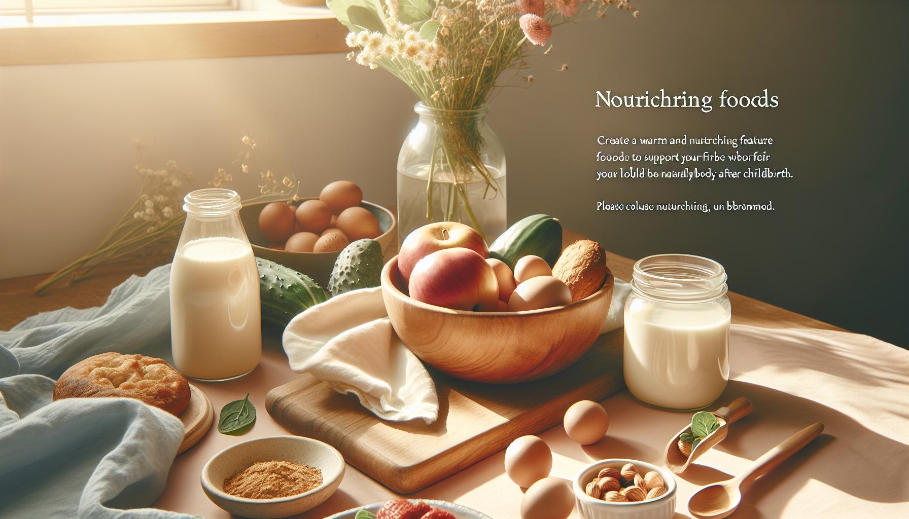 Nourishing ‍Foods⁢ to Support your Body After⁢ Childbirth