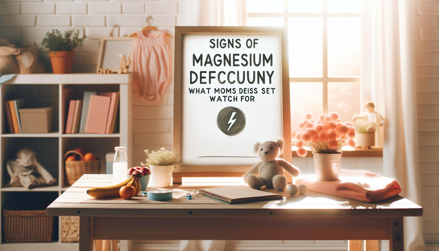 Signs of Magnesium Deficiency: what New Moms Should Watch For