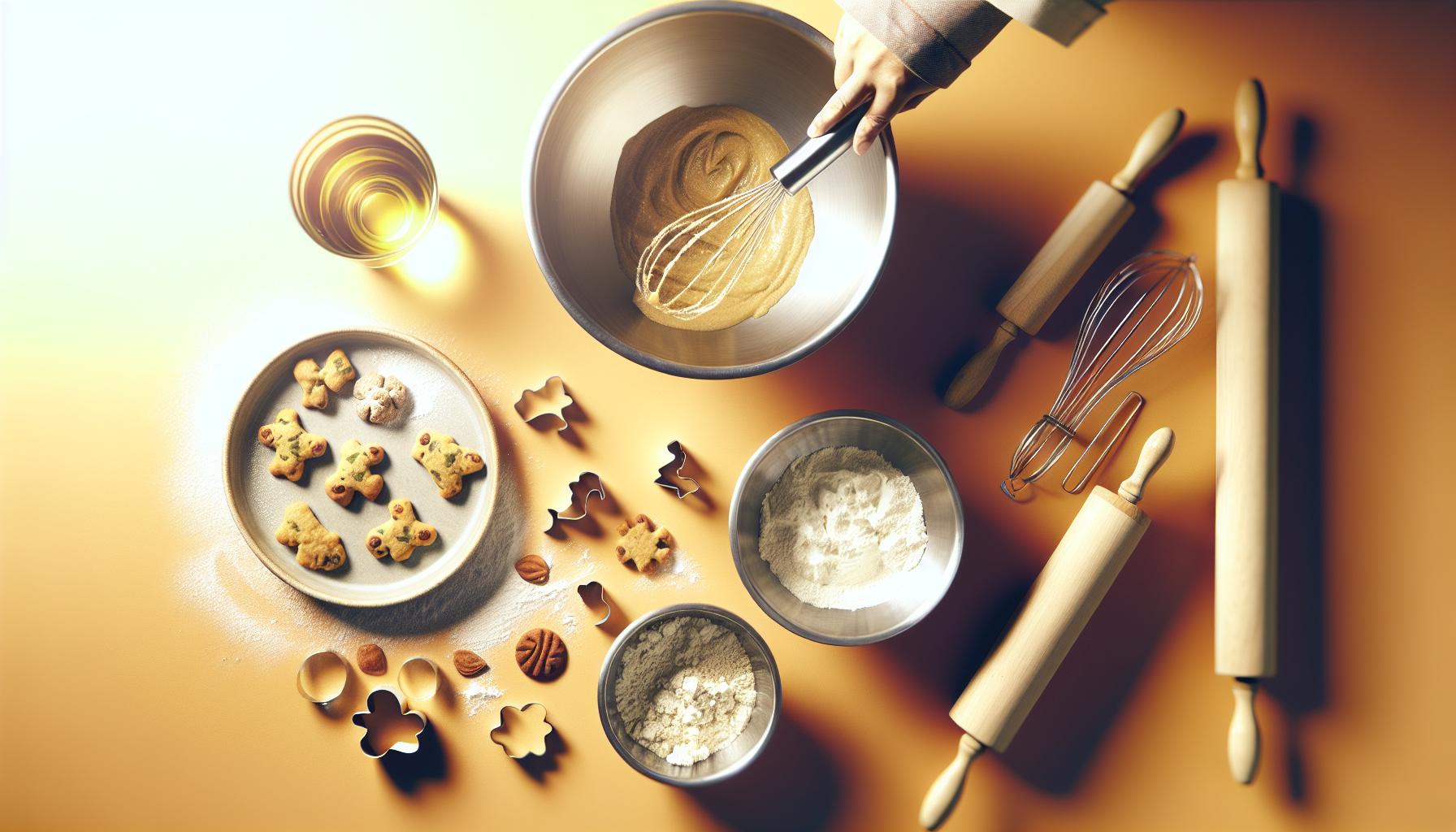 Step-by-Step Guide: making Pumpkin Apple Dog Biscuits with Kids
