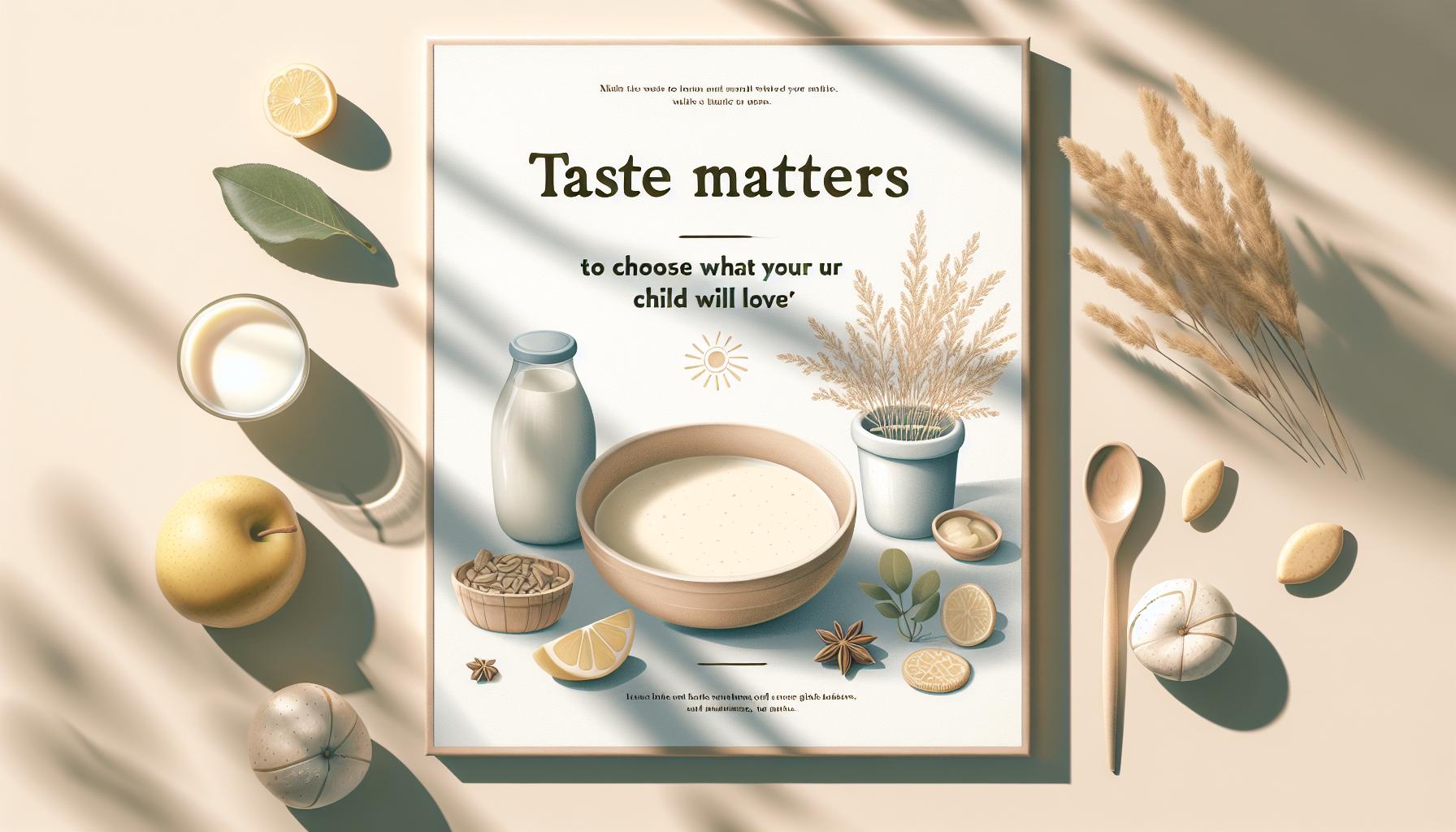 Taste Matters: How to Choose What Your Child Will Love