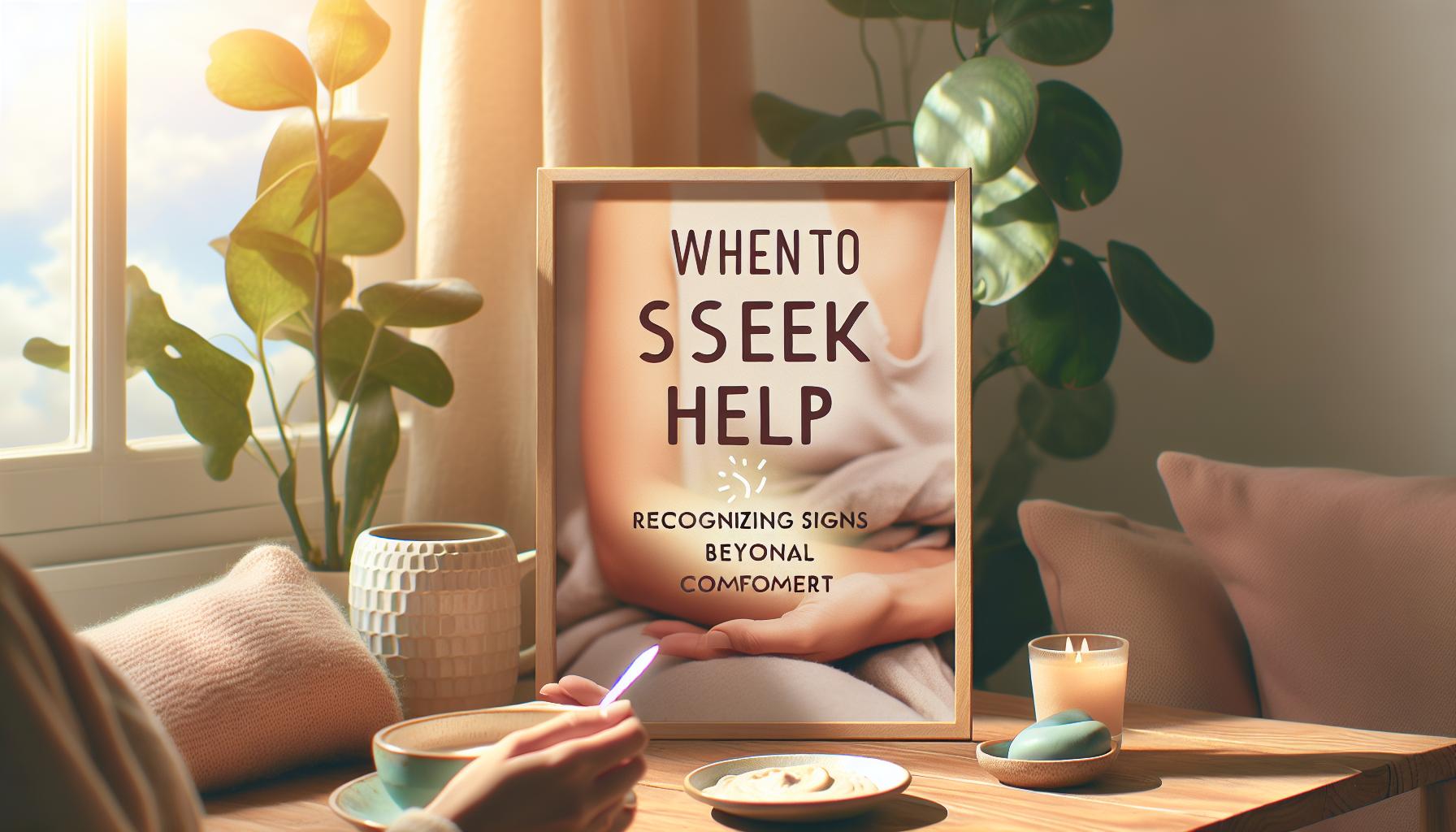 When to Seek ‌Help: Recognizing ⁢Signs Beyond ‍Normal Discomfort