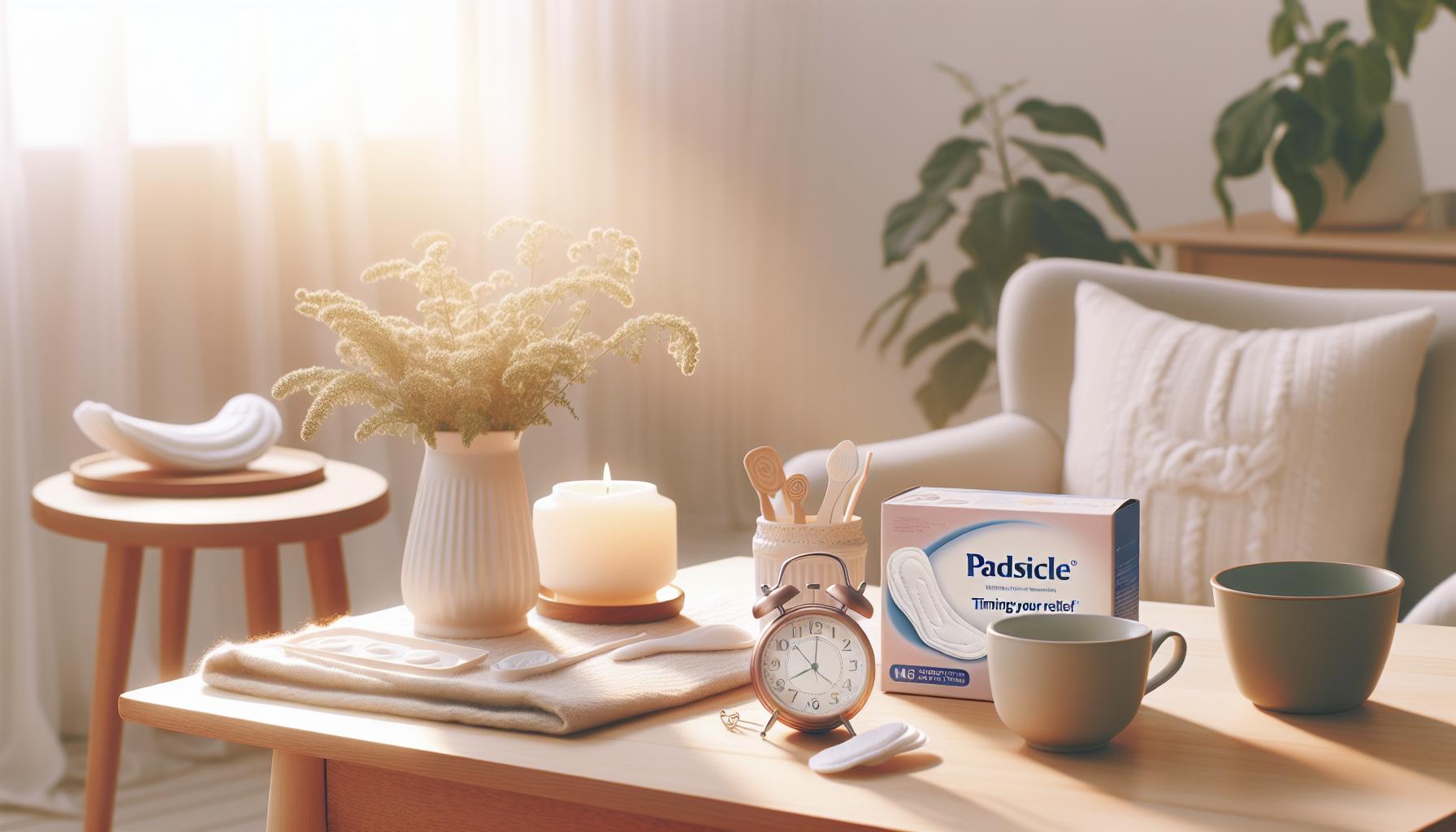 When to Use Padsicles: timing Your Relief